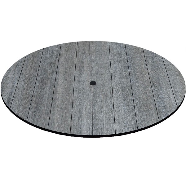 36 in round ectangle compact hpl indoor outdoor commercial modern restaurant bar cafe hotel table top